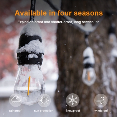 LED户外灯 - HCP094  S14太阳能灯串